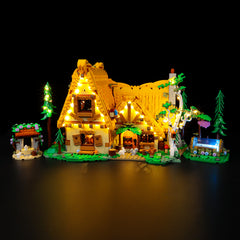 Light Kit For LEGO® Snow White and the Seven Dwarfs' Cottage 43242
