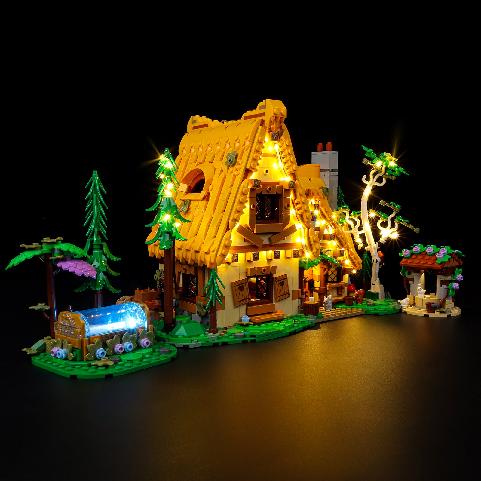 Light Kit For LEGO® Snow White and the Seven Dwarfs' Cottage 43242