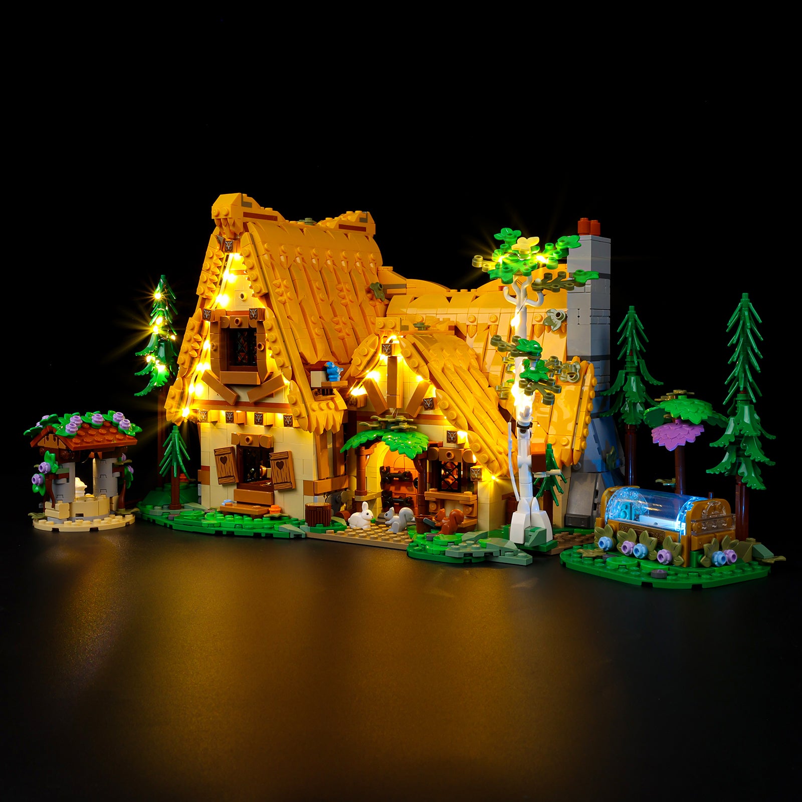 Light Kit For LEGO® Snow White and the Seven Dwarfs' Cottage 43242