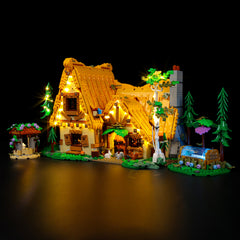 Light Kit For LEGO® Snow White and the Seven Dwarfs' Cottage 43242