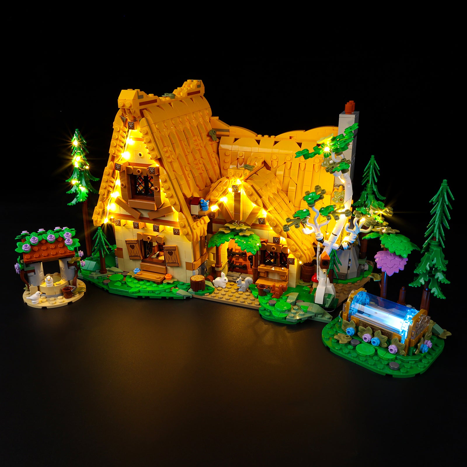 Light Kit For LEGO® Snow White and the Seven Dwarfs' Cottage 43242
