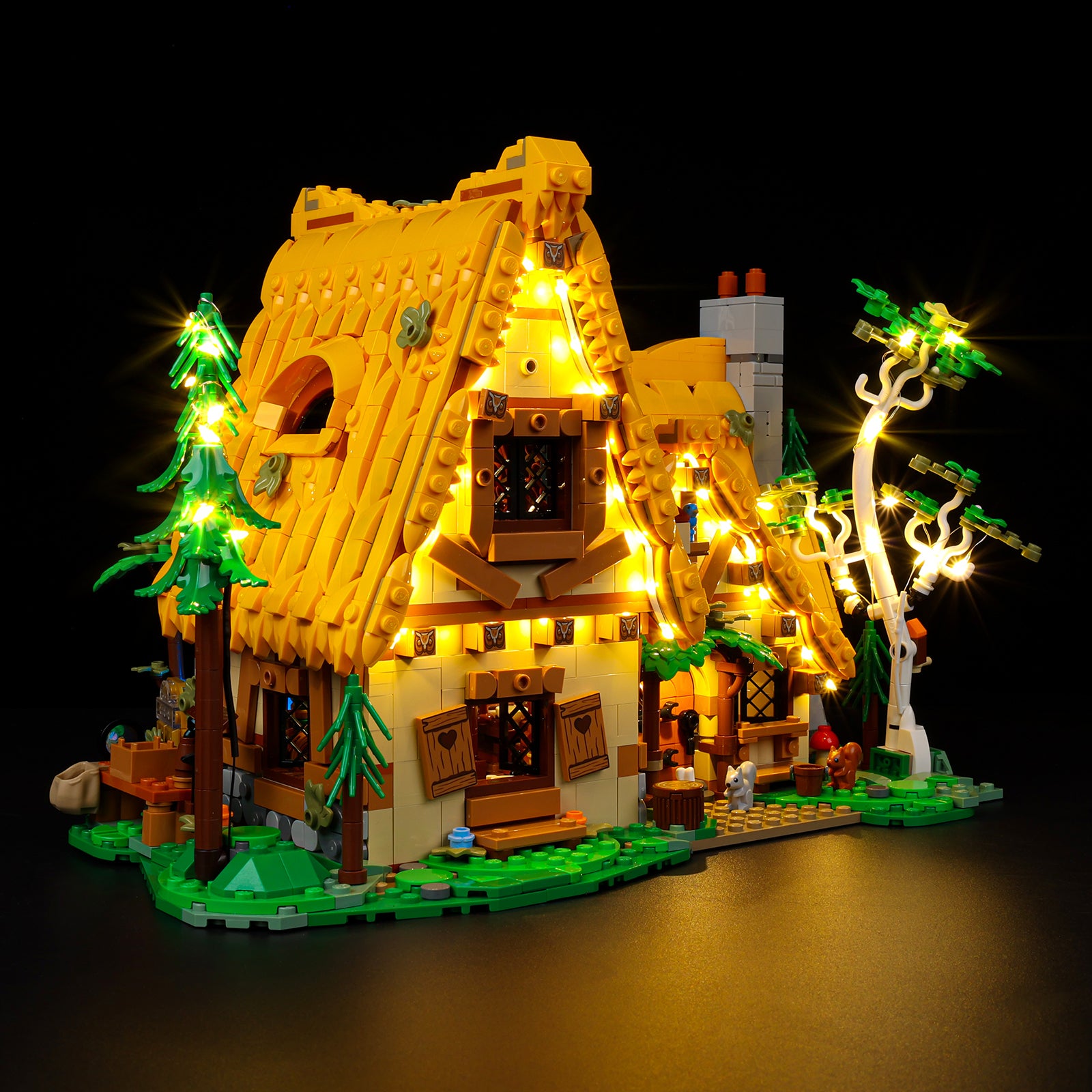 Light Kit For LEGO® Snow White and the Seven Dwarfs' Cottage 43242