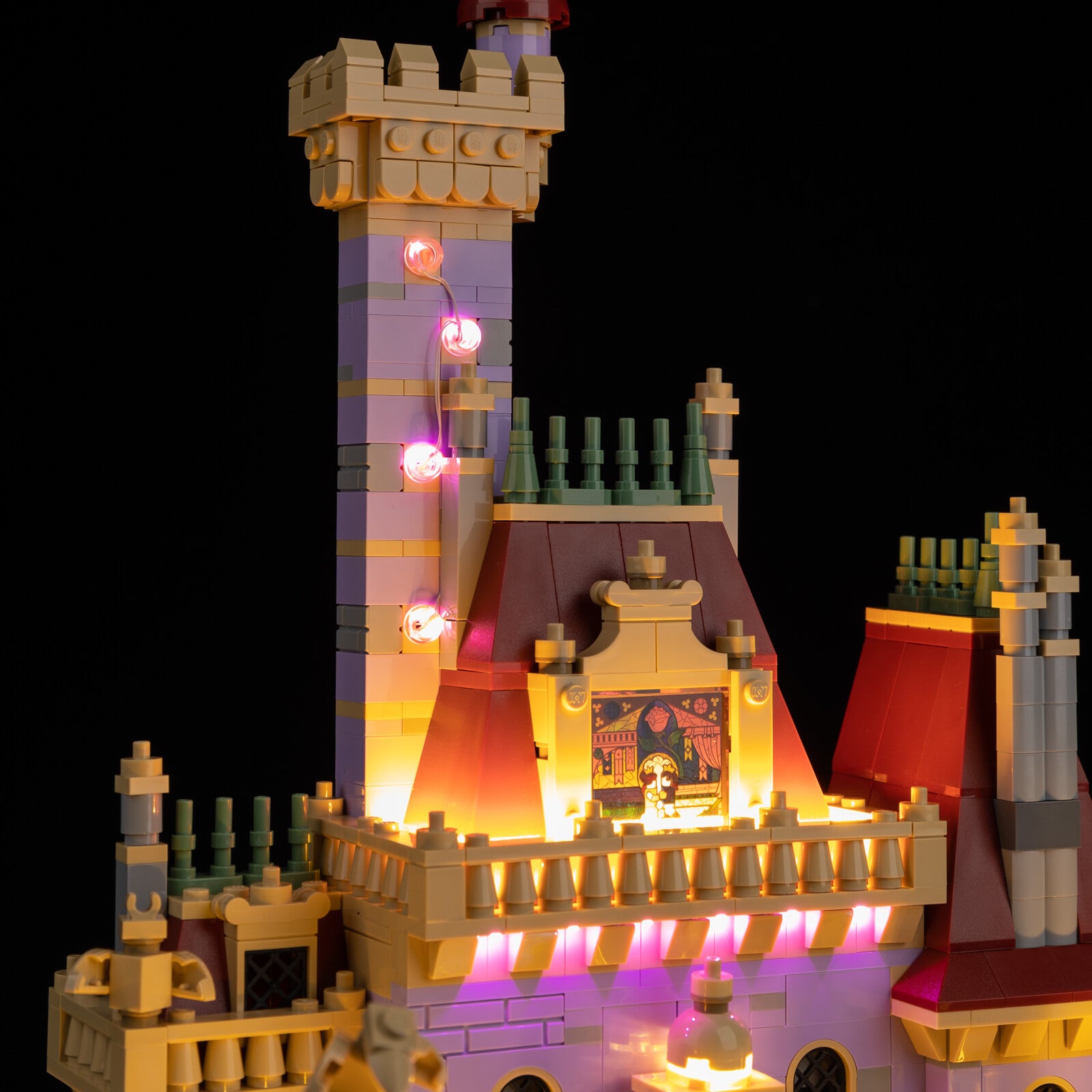Light Kit For LEGO® Beauty and the Beast Castle 43263