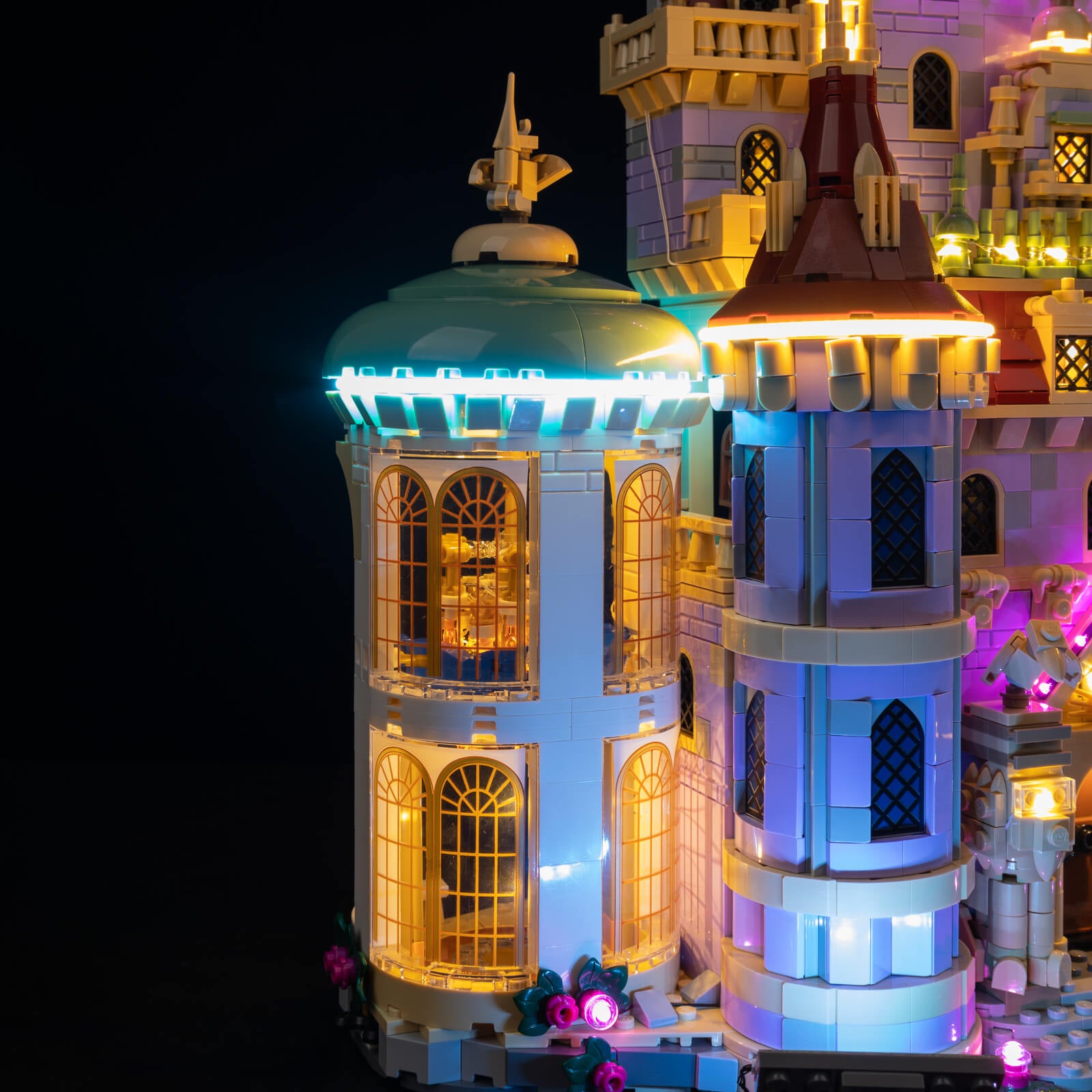 Light Kit For LEGO® Beauty and the Beast Castle 43263