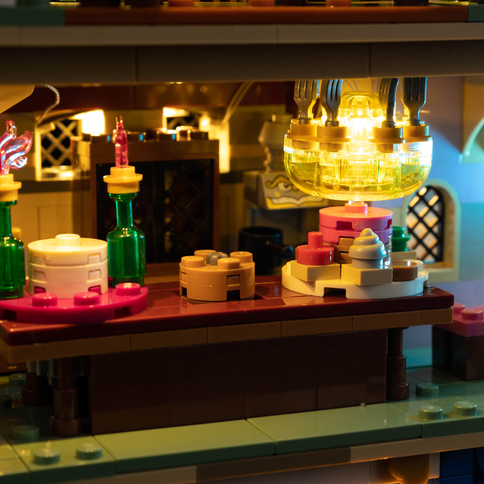 Light Kit For LEGO® Beauty and the Beast Castle 43263