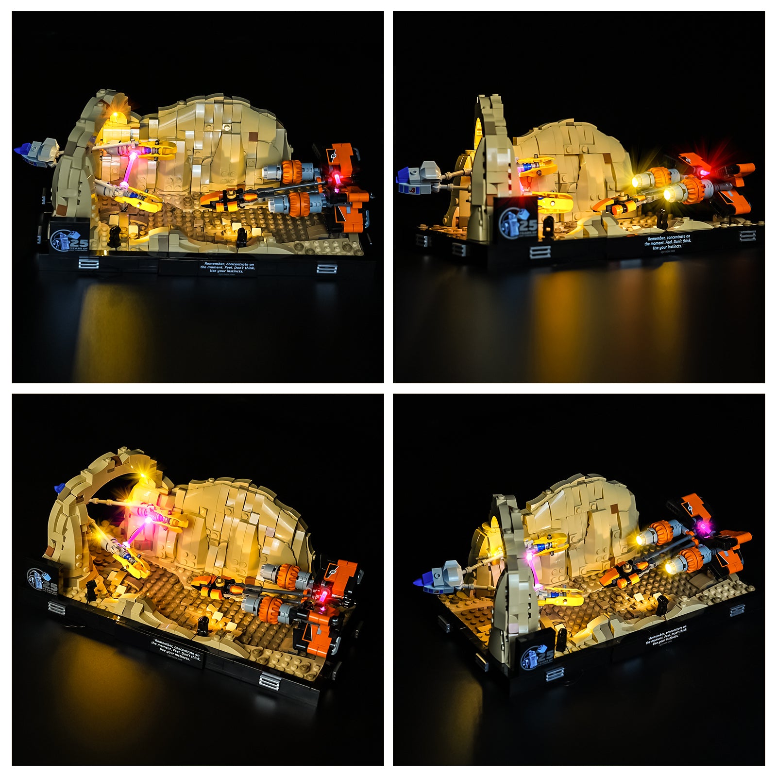 Light Kit For LEGO® Mos Espa Podrace™ Diorama 75380