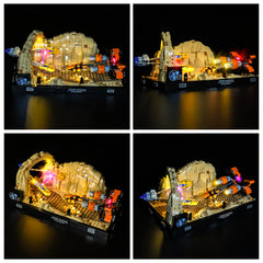 Light Kit For LEGO® Mos Espa Podrace™ Diorama 75380
