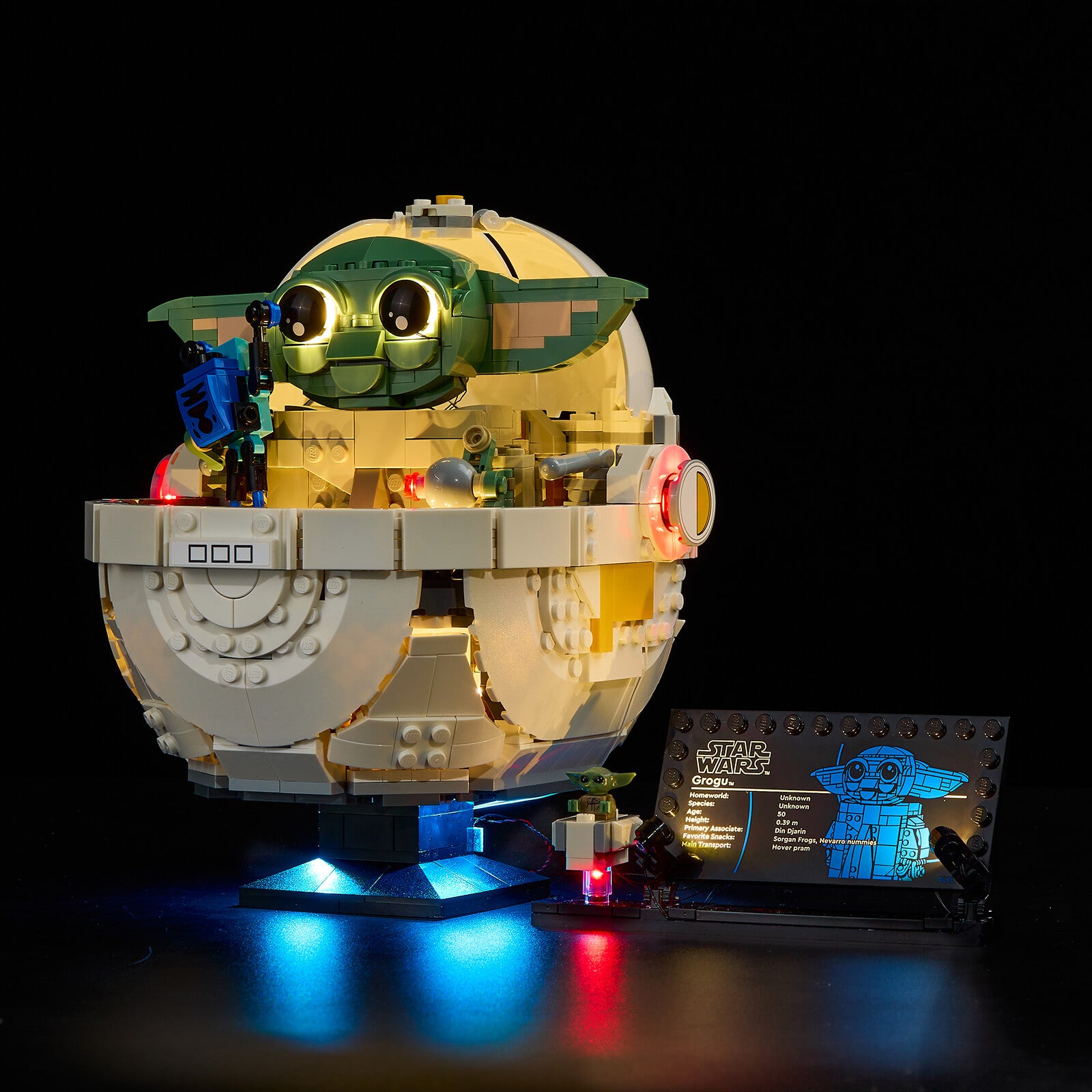 Light Kit For LEGO® Grogu™ with Hover Pram 75403