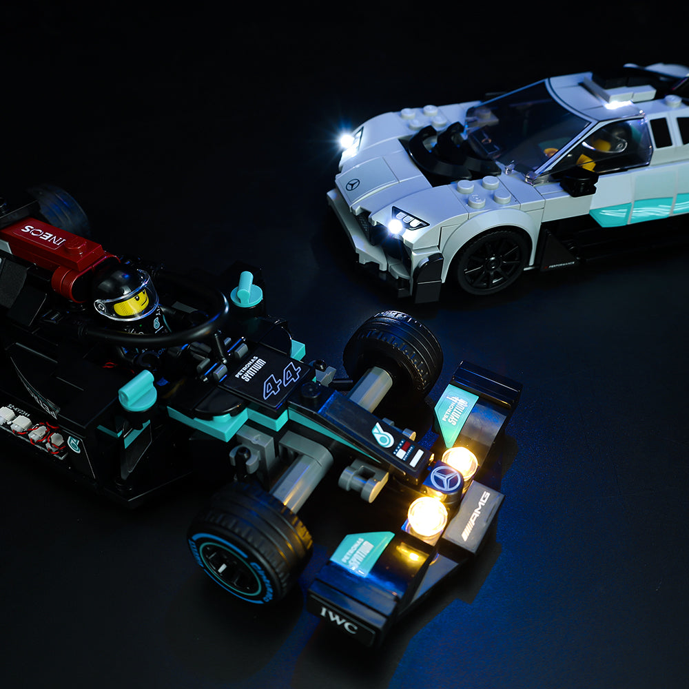 Light Kit For LEGO® Mercedes-AMG F1 W12 E Performance & Mercedes-AMG Project One 76909