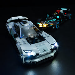 Light Kit For LEGO® Mercedes-AMG F1 W12 E Performance & Mercedes-AMG Project One 76909