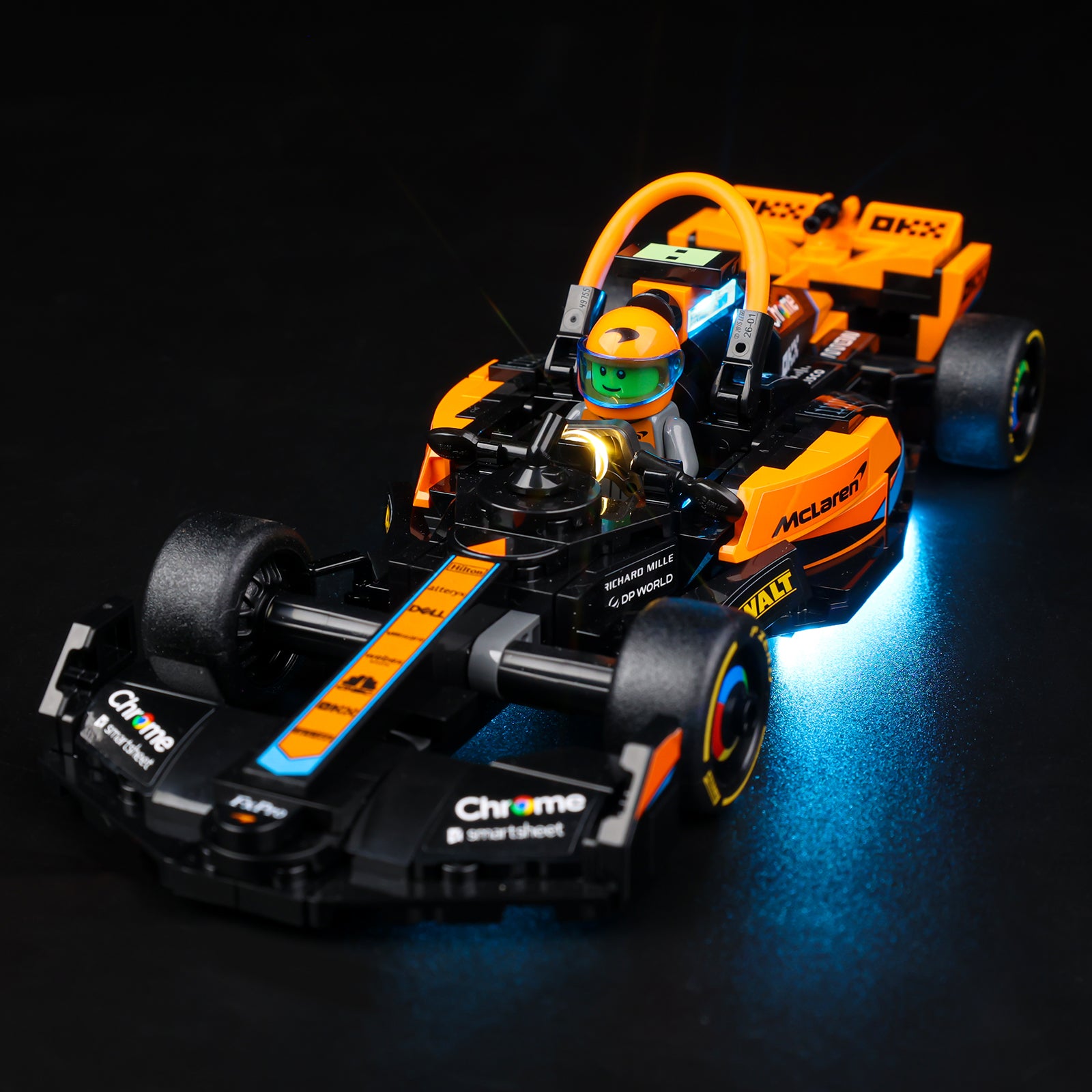 Light Kit For LEGO® 2023 McLaren Formula 1 Race Car 76919