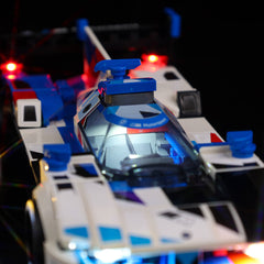 Light Kit For LEGO® BMW M4 GT3 & BMW M Hybrid V8 Race Cars 76922