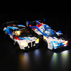 Light Kit For LEGO® BMW M4 GT3 & BMW M Hybrid V8 Race Cars 76922
