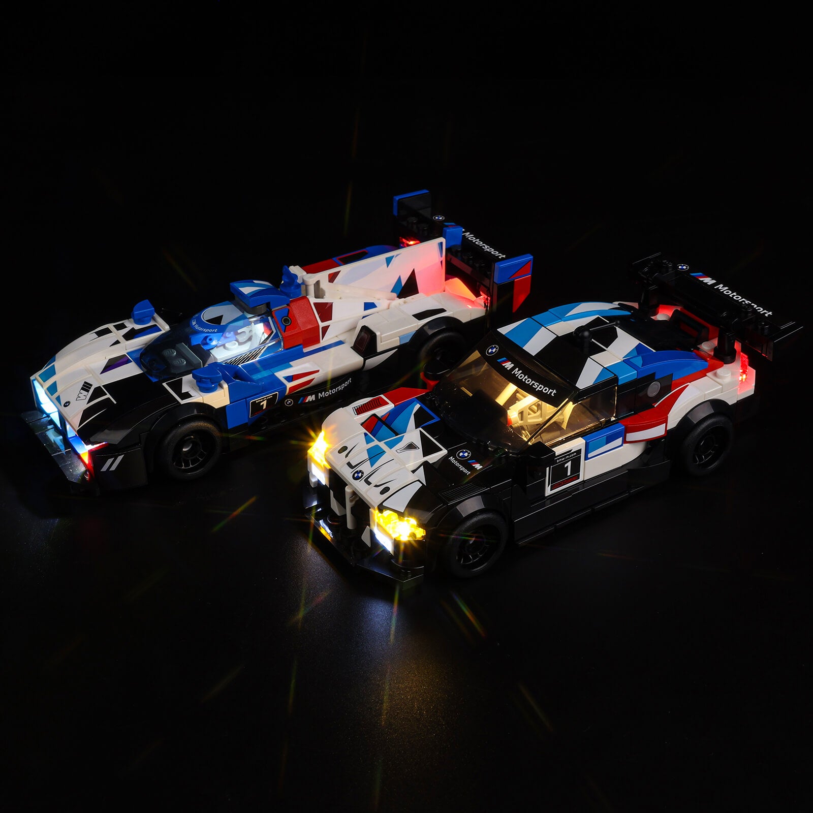Light Kit For LEGO® BMW M4 GT3 & BMW M Hybrid V8 Race Cars 76922