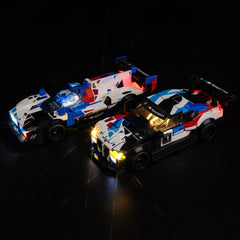 Light Kit For LEGO® BMW M4 GT3 & BMW M Hybrid V8 Race Cars 76922