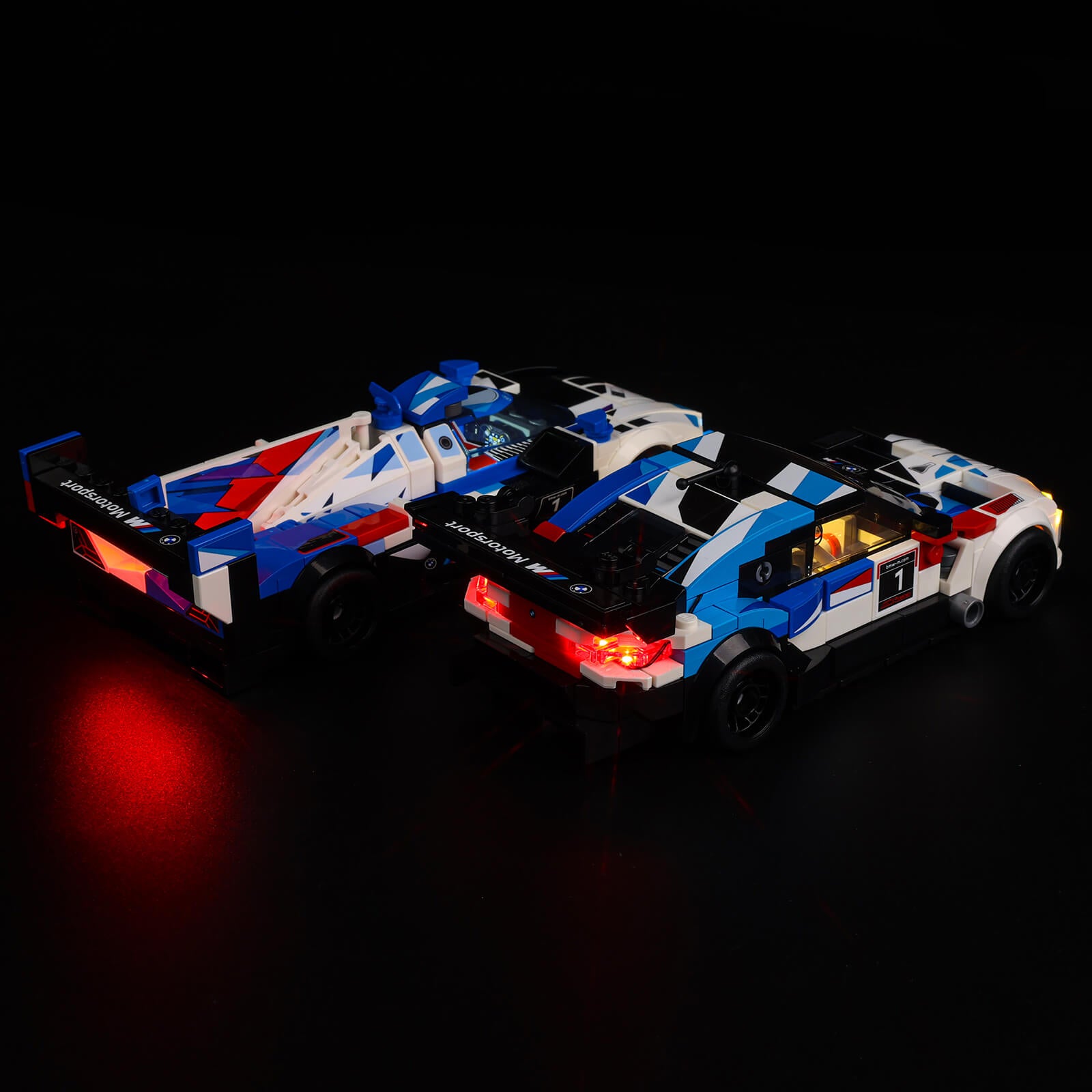 Light Kit For LEGO® BMW M4 GT3 & BMW M Hybrid V8 Race Cars 76922