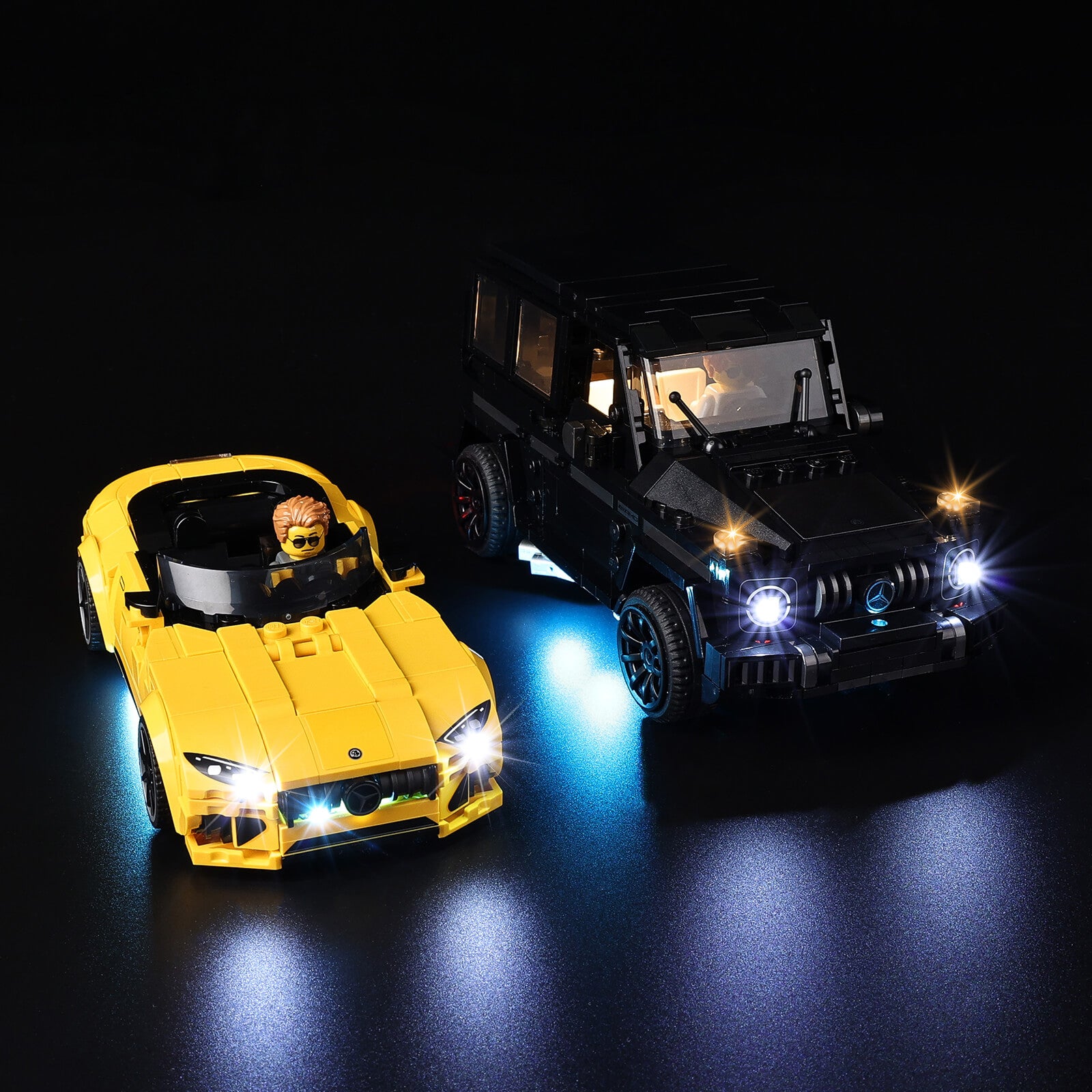 Light Kit For LEGO® Mercedes-AMG G 63 & Mercedes-AMG SL 63 76924