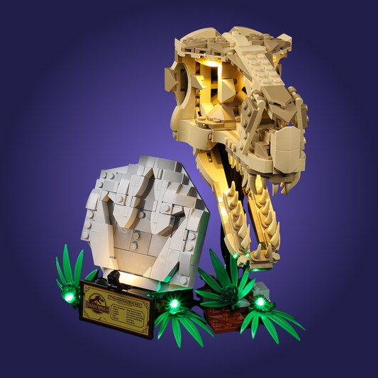 Light Kit For LEGO® Dinosaur Fossils: T. rex Skull 76964