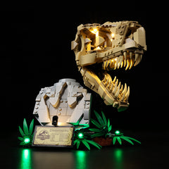 Light Kit For LEGO® Dinosaur Fossils: T. rex Skull 76964