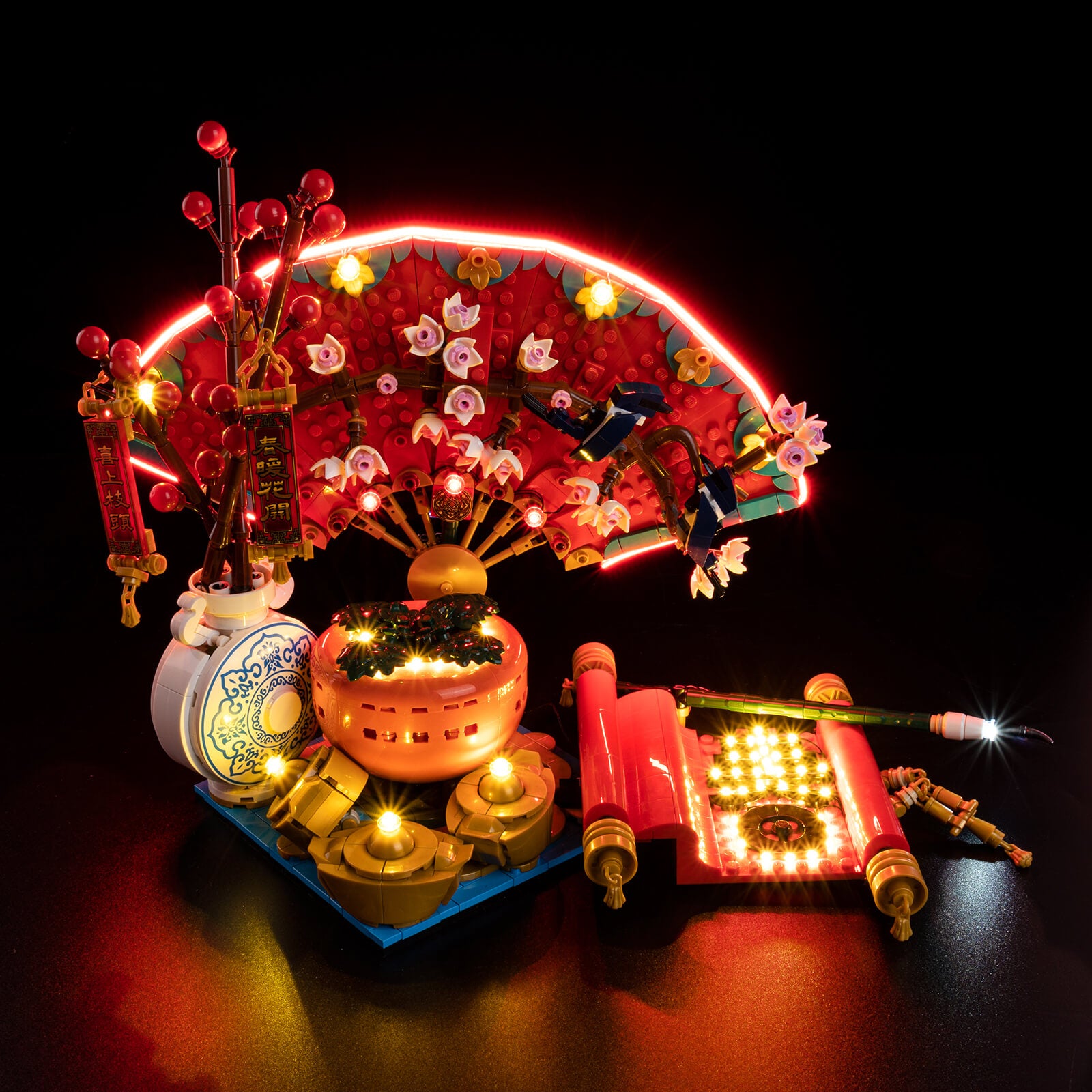 Light Kit For LEGO® Good Fortune 80117