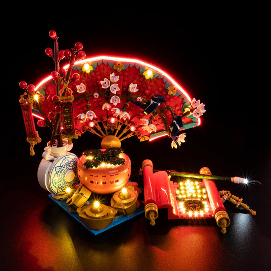 Light Kit For LEGO® Good Fortune 80117