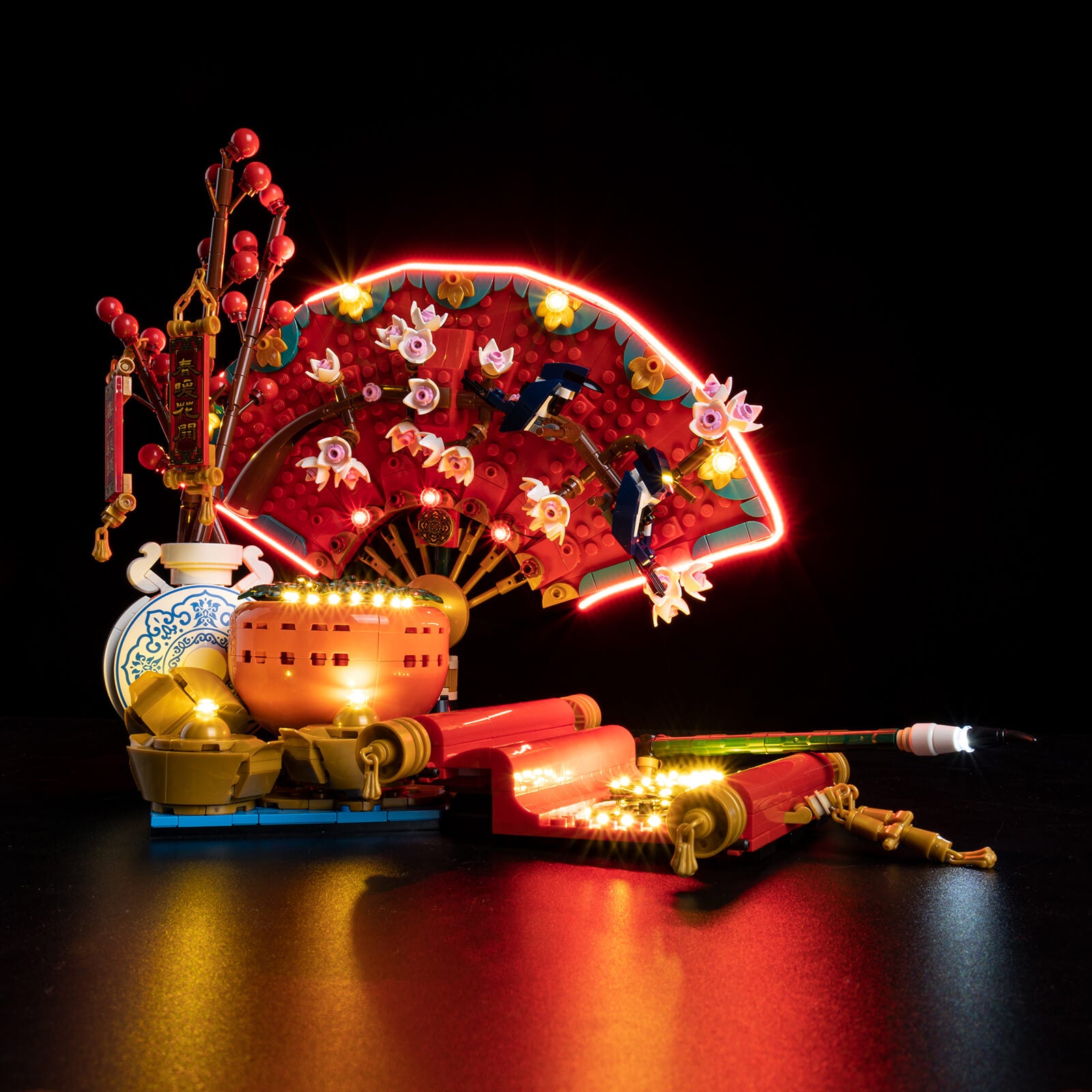 Light Kit For LEGO® Good Fortune 80117