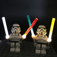 LED Lightsaber Bit Lights for LEGO® Star Wars Minifigures