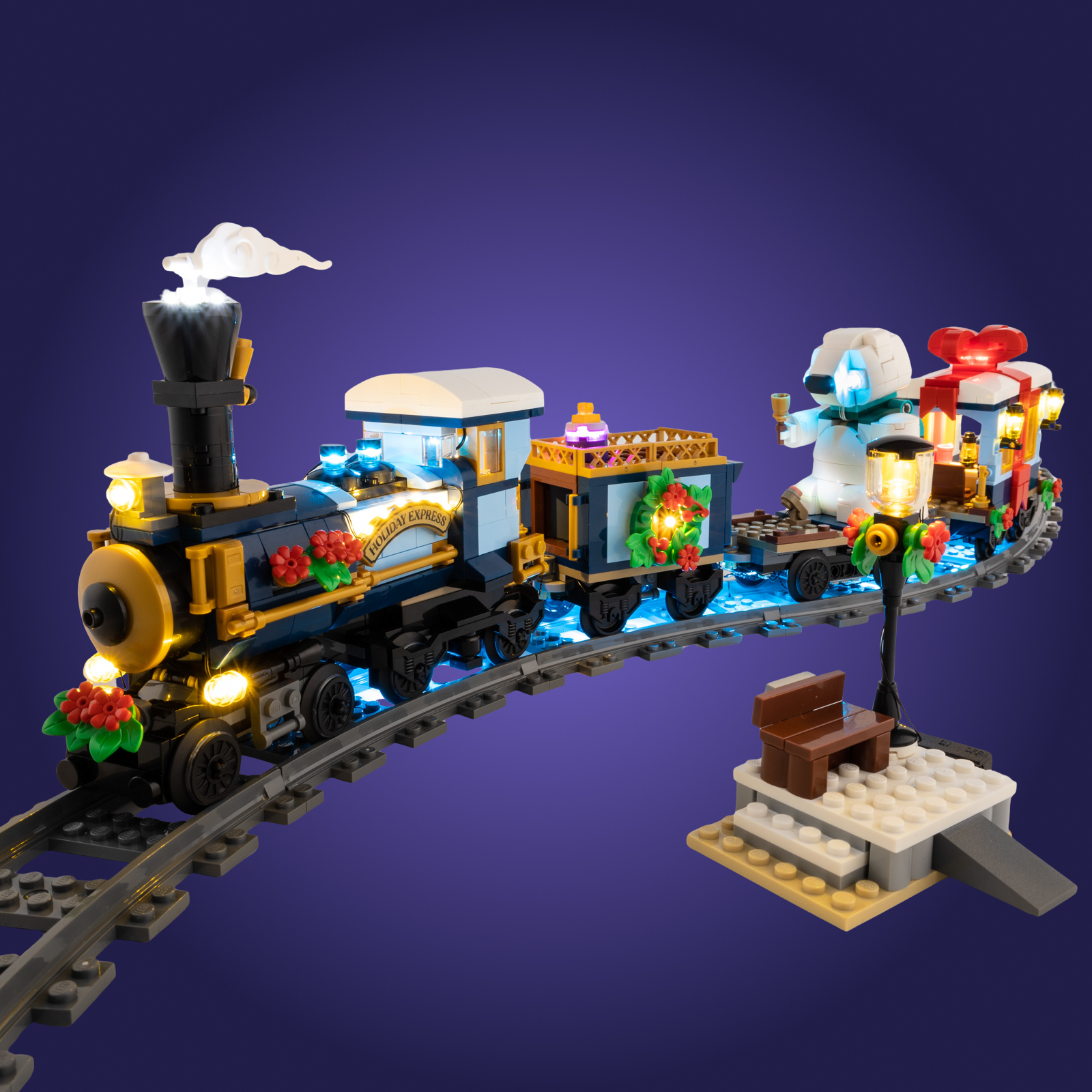 Light Kit For LEGO® Holiday Express Train 10361