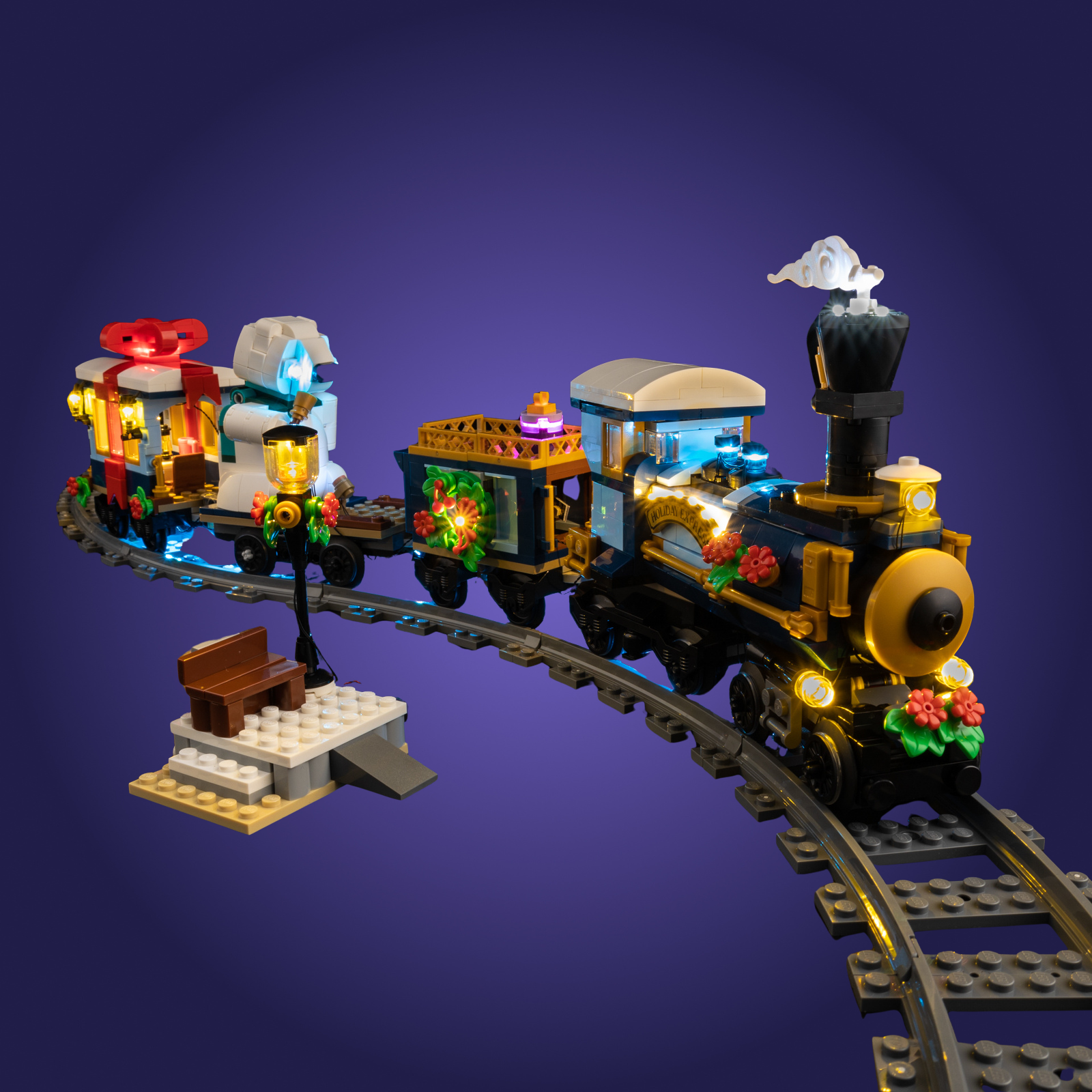 Light Kit For LEGO® Holiday Express Train 10361