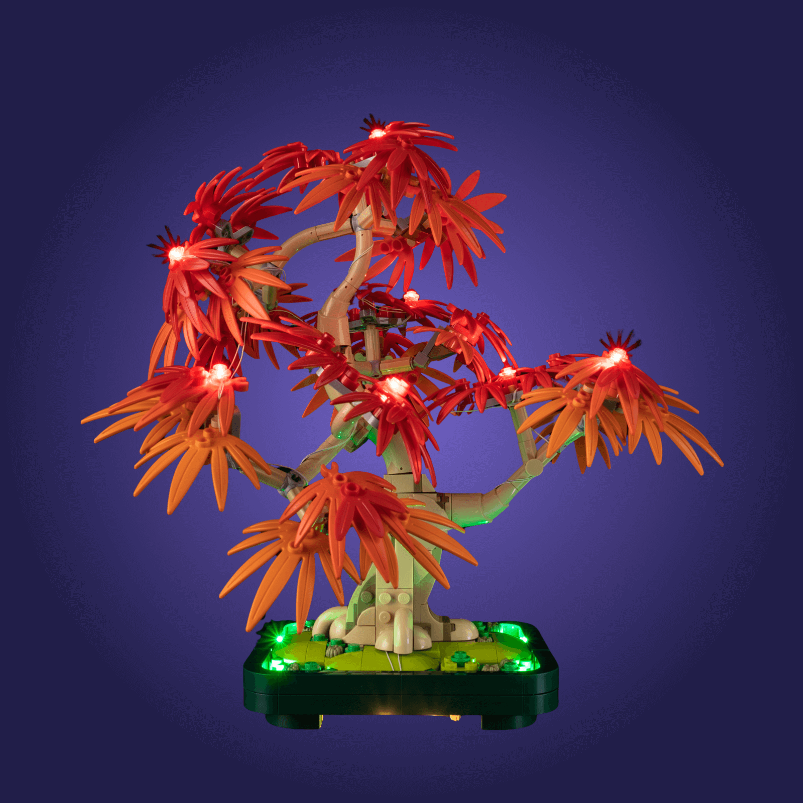 Light Kit For LEGO® Japanese Red Maple Bonsai Tree 10348