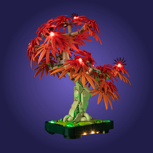 Light Kit For LEGO® Japanese Red Maple Bonsai Tree 10348