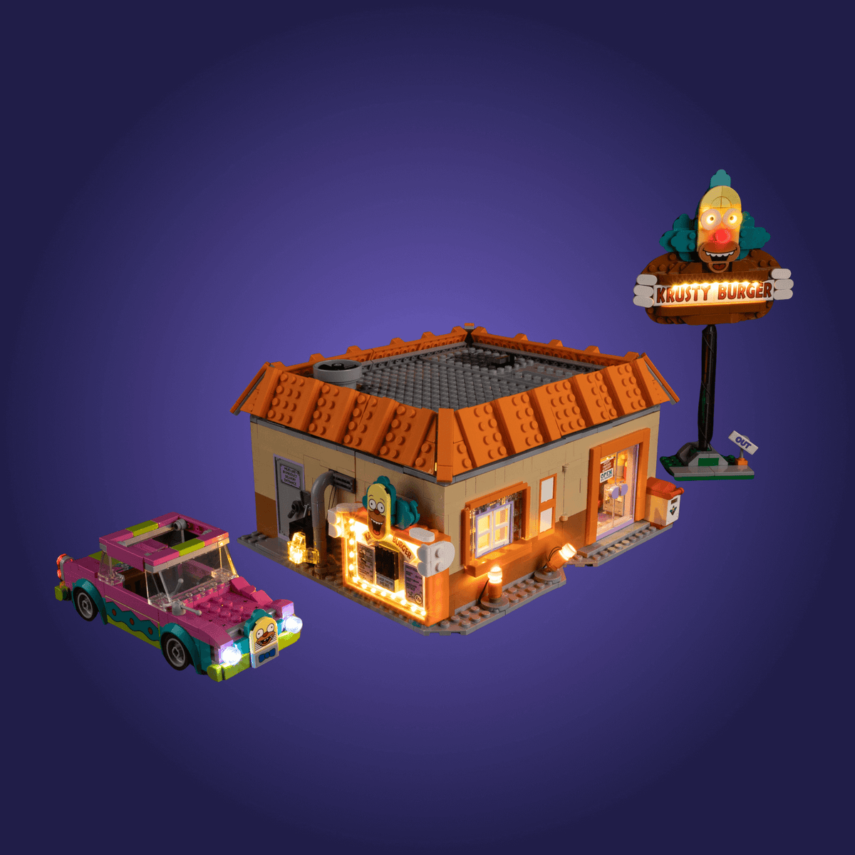 Light Kit For The Simpsons™: Krusty Burger 10352