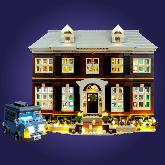 Light Kit For LEGO® Ideas Home Alone 21330 (Everyday Edition)
