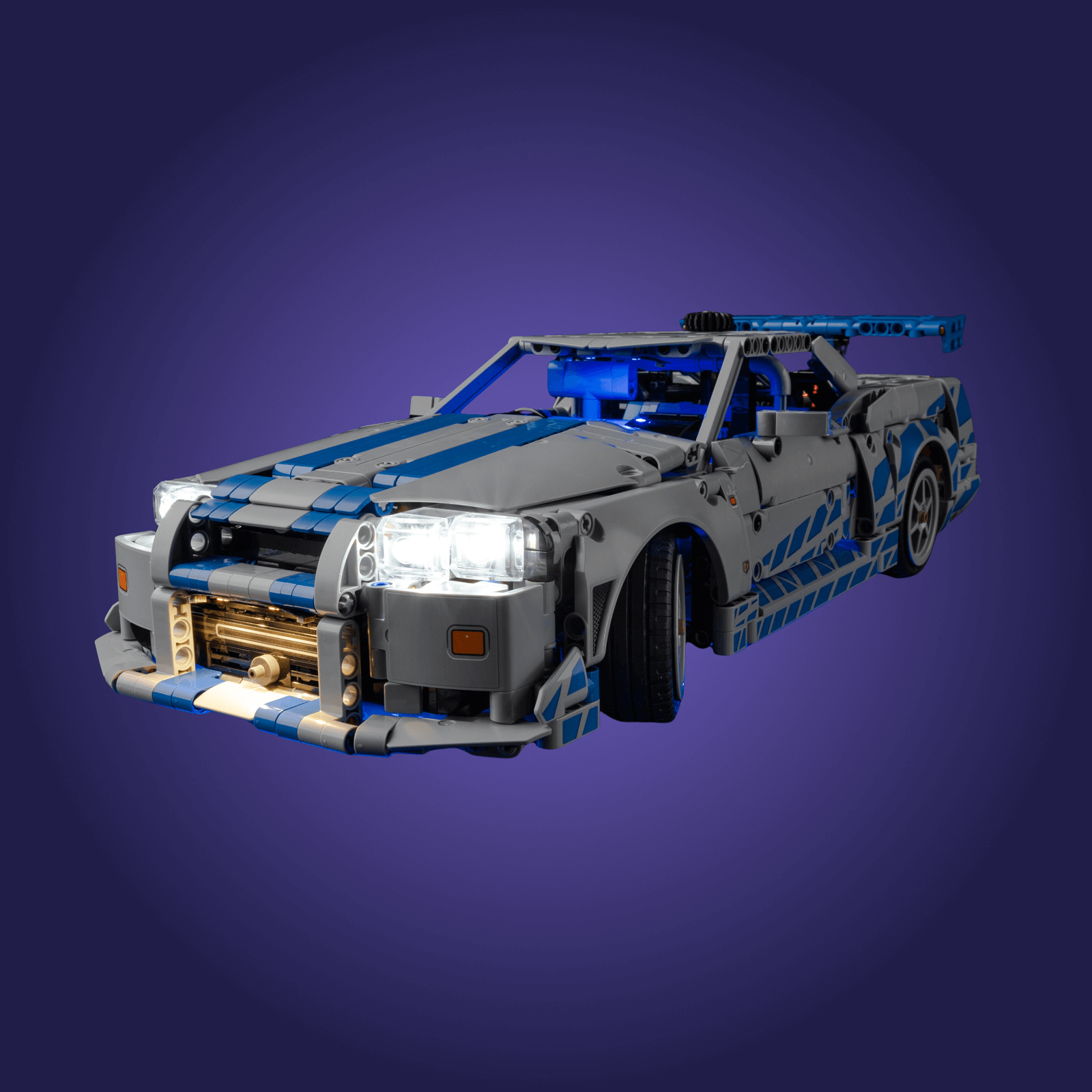 Light Kit For 2 Fast 2 Furious Nissan Skyline GT-R (R34) Car 42210