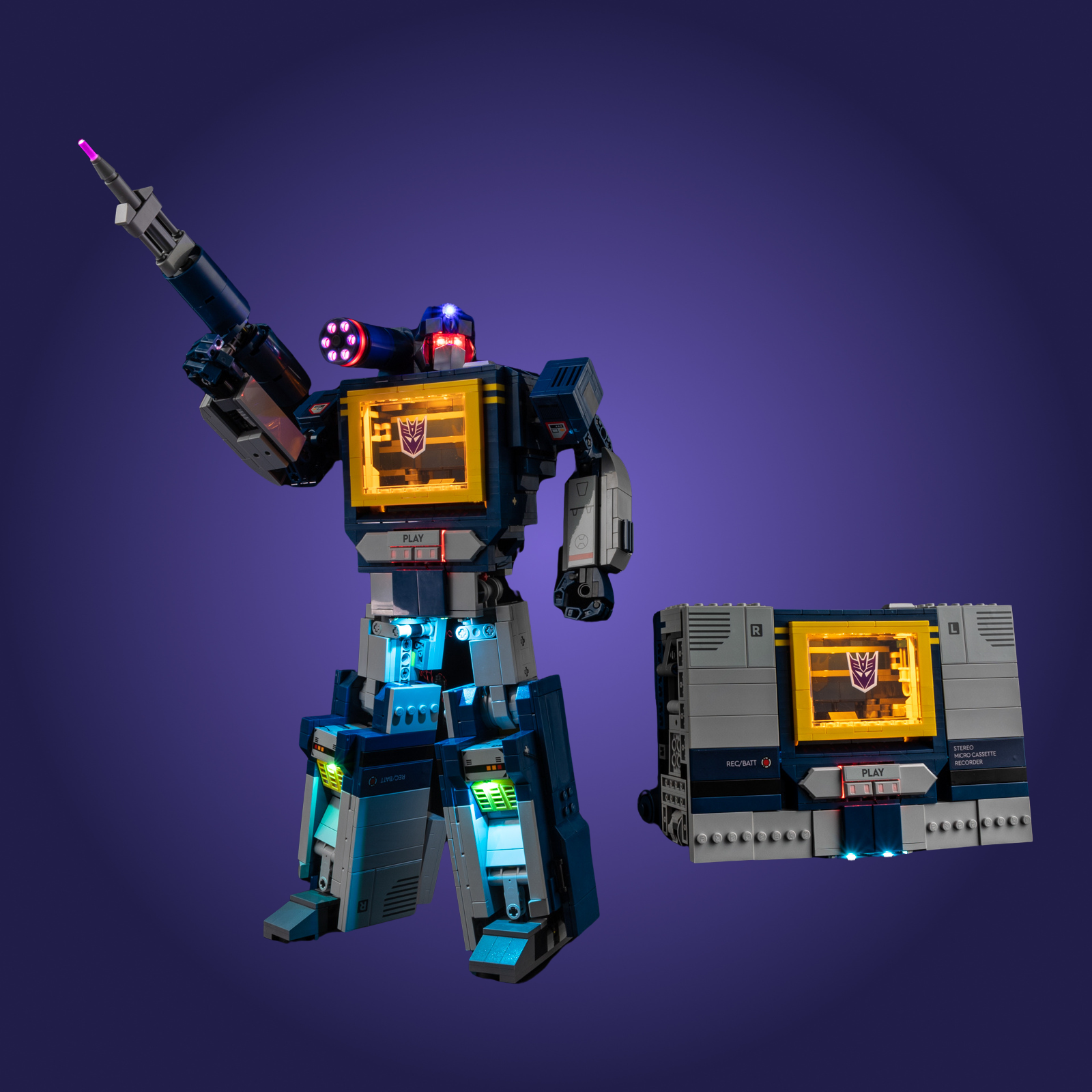Light Kit For LEGO® Transformers: Soundwave 10358