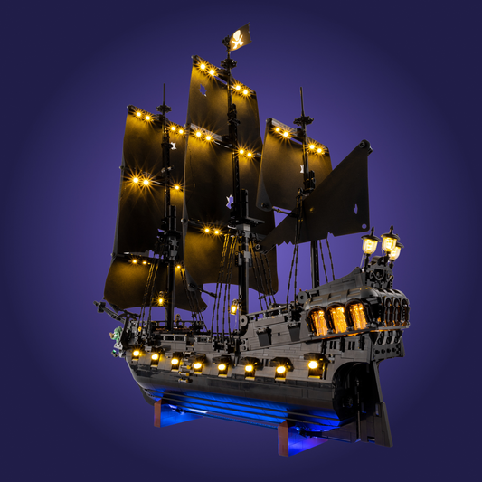 Light Kit For LEGO® Captain Jack Sparrow's Pirate Ship 10365