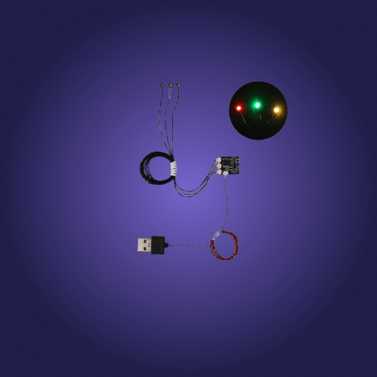 Traffic Light Effect Board (3 Lighting Modes)