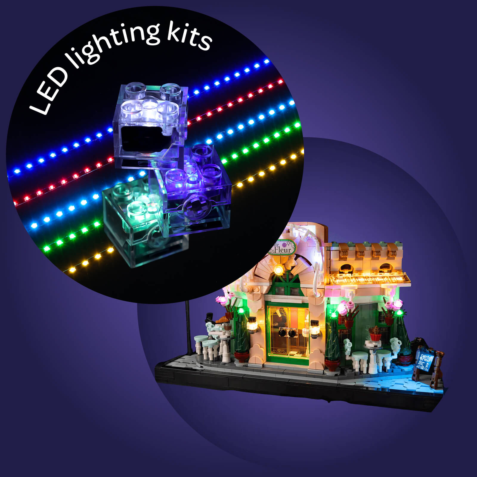 Light Kit For French Café 10362
