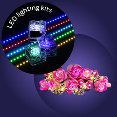 Light Kit For Bouquet of Pink Roses 10374
