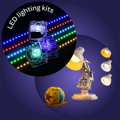 Light Kit For Disney Pixar Luxo Jr. 21357 with Three Lighting Modes