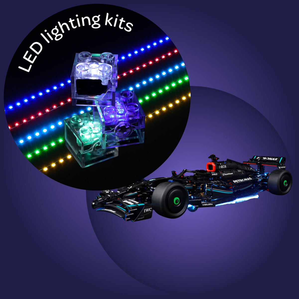 Light Kit For Mercedes-AMG F1 W14 E Performance Pull-Back 42165