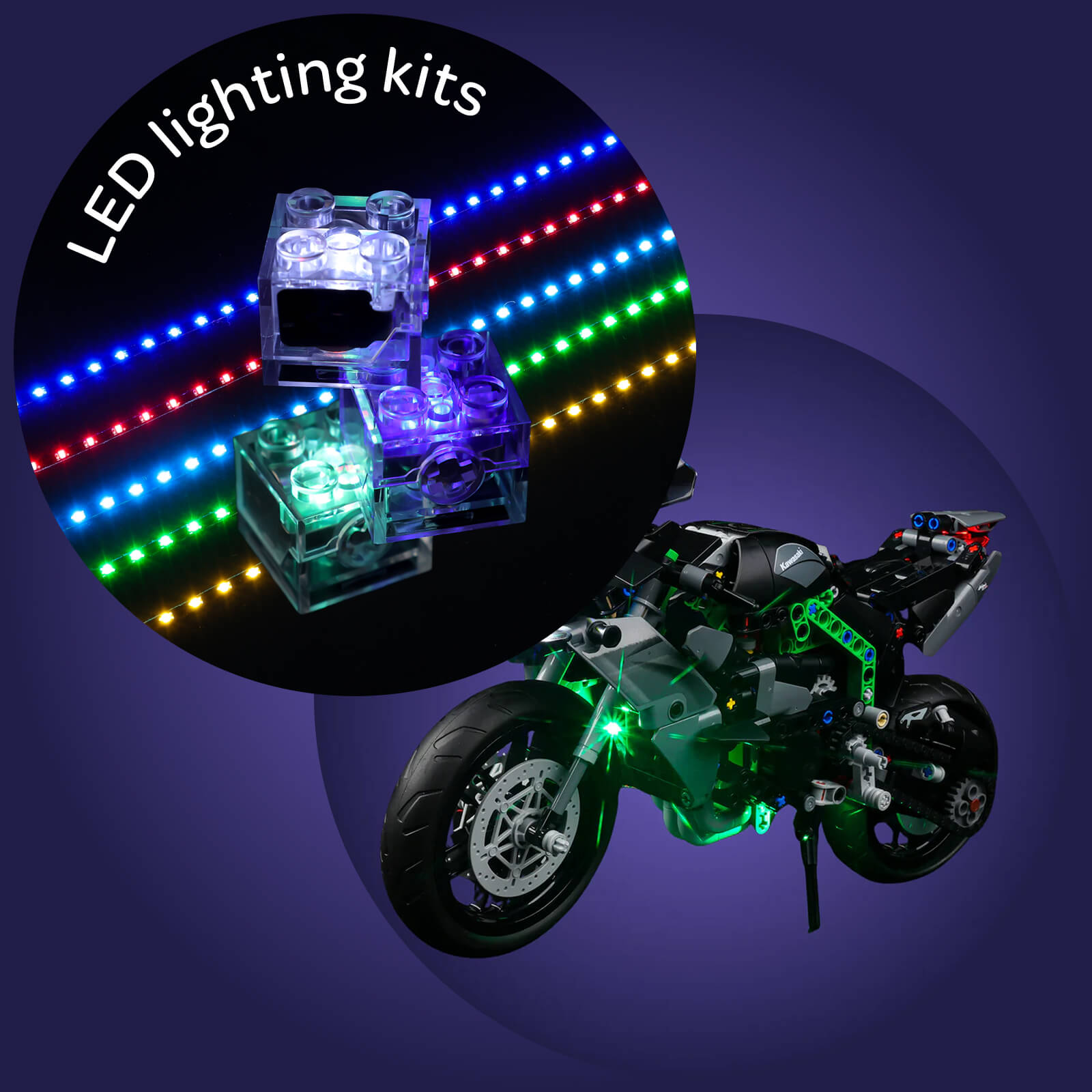 Light Kit For Kawasaki Ninja H2R Motorcycle 42170