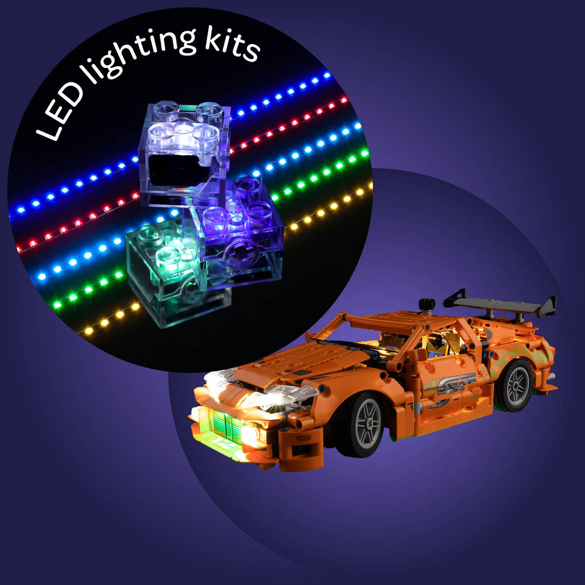 Light Kit For Fast and Furious Toyota Supra MK4 42204