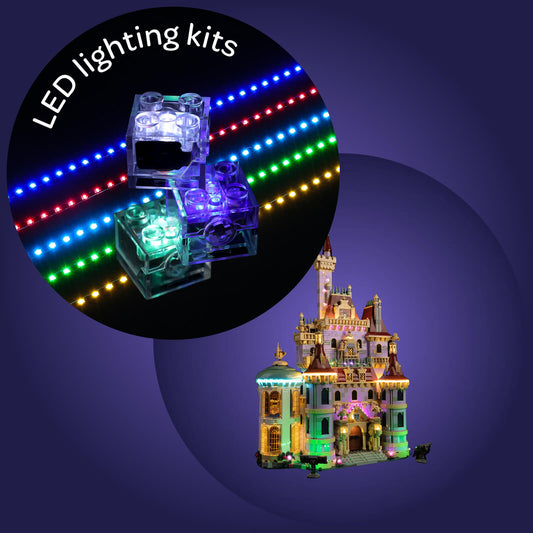Light Kit For Beauty and the Beast Castle 43263