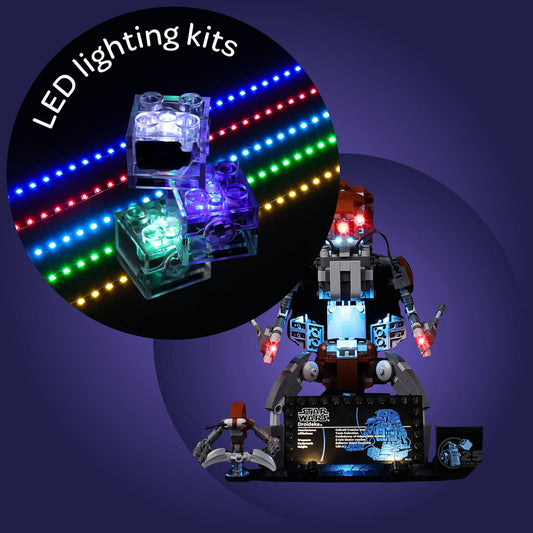 Light Kit For Droideka™ 75381