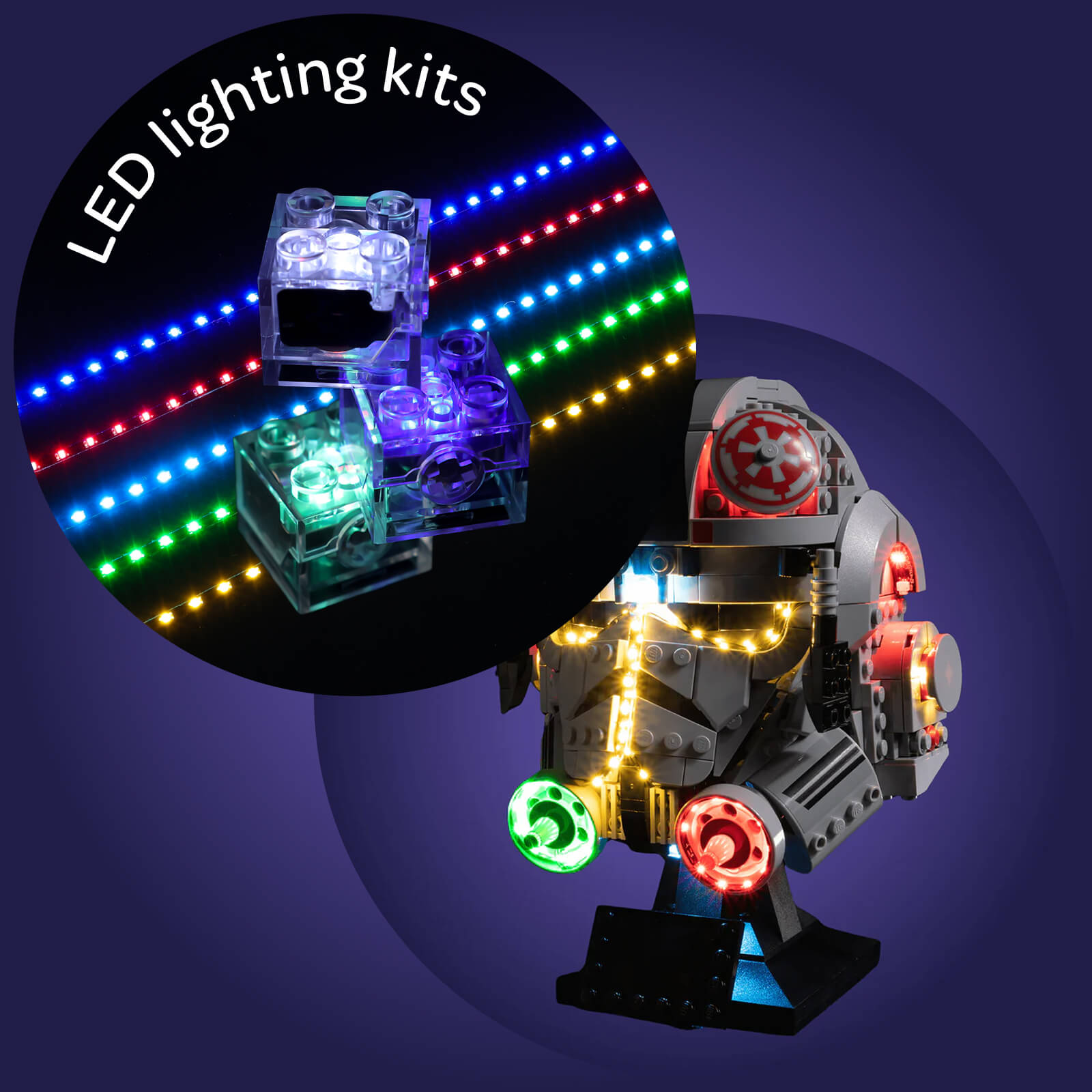 Light Kit For AT-AT Driver™ Helmet 75429