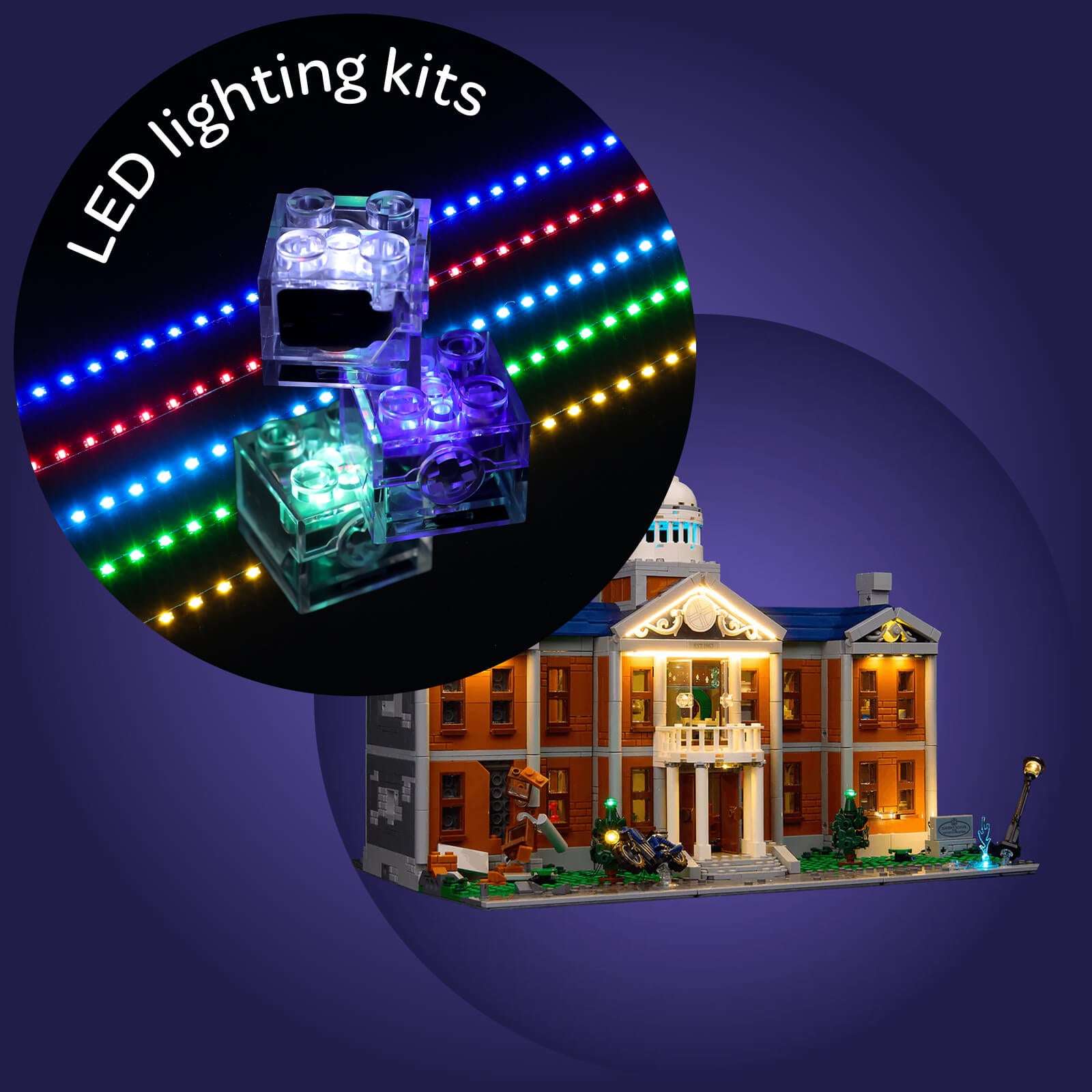 Light Kit For X-Men: The X-Mansion 76294