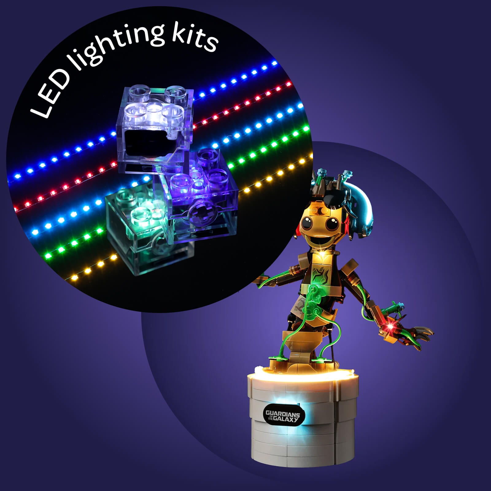 Light Kit For Dancing Groot 76297