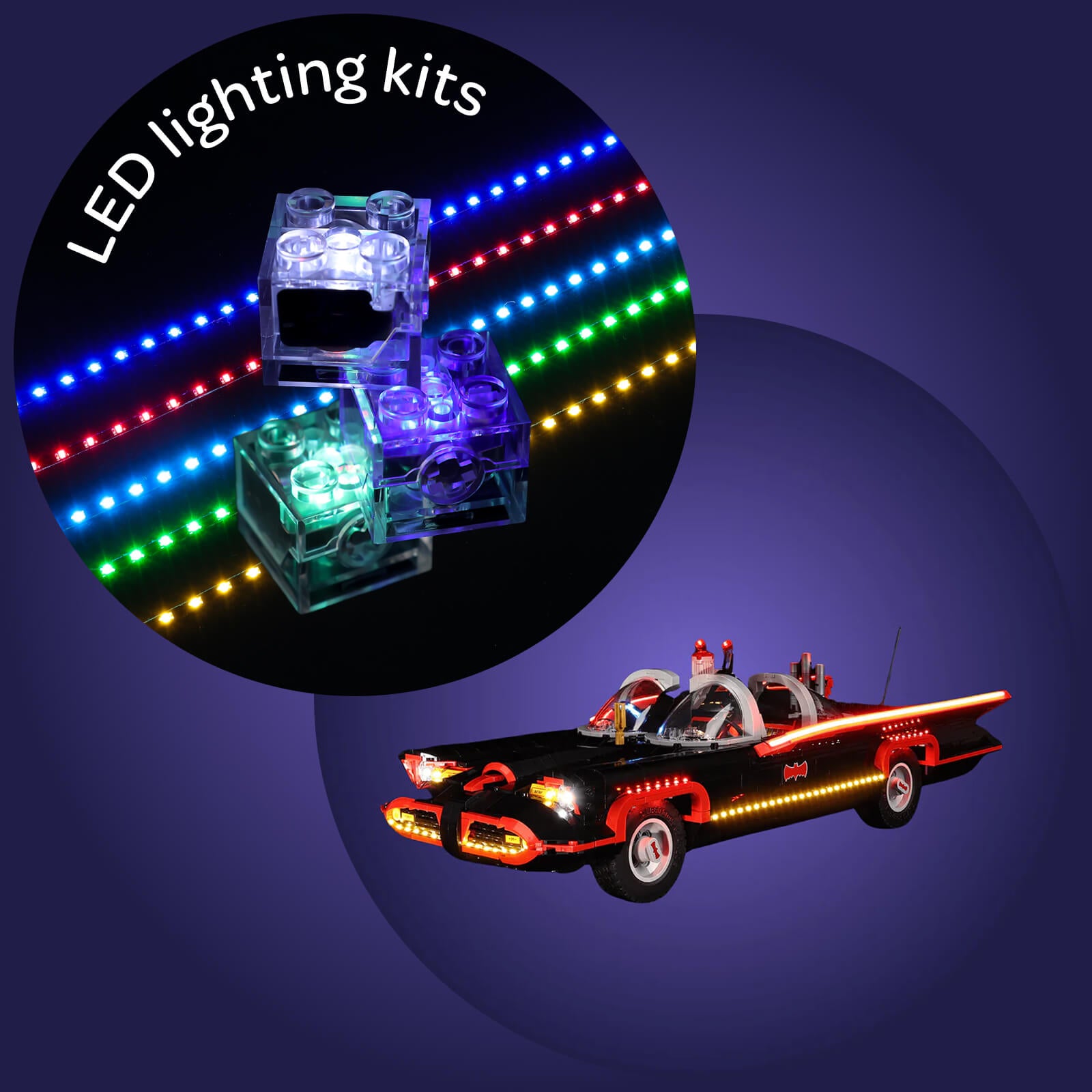 Light Kit For Batman™: The Classic TV Series Batmobile™ 76328