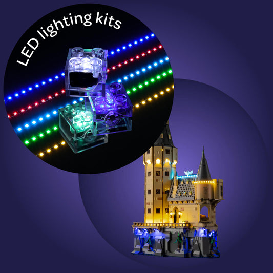 Light Kit For Hogwarts™ Castle: The Main Tower 76454